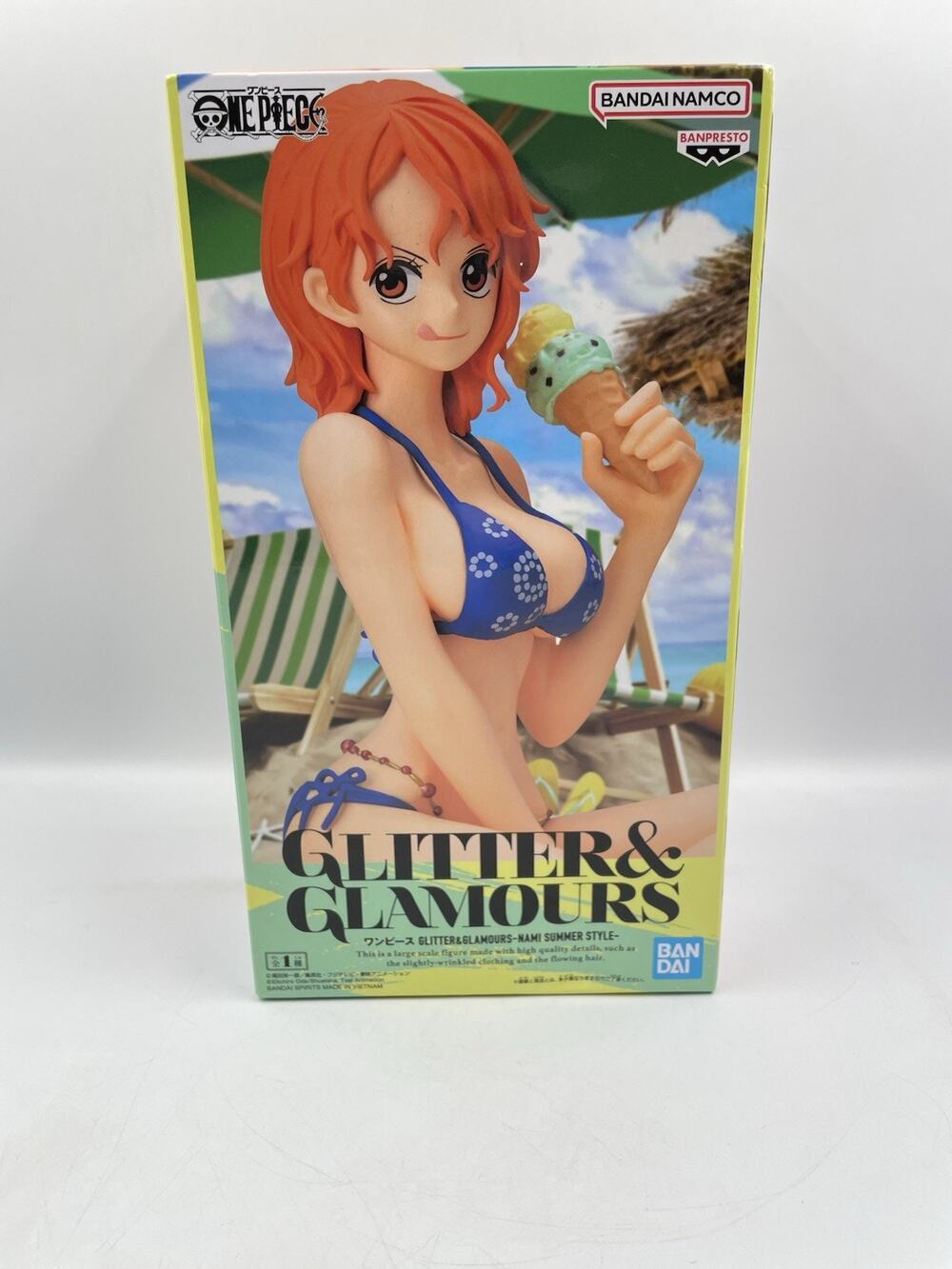 One Piece Nami Glitter & Glamours Summer Style Figure Banpresto Japan New